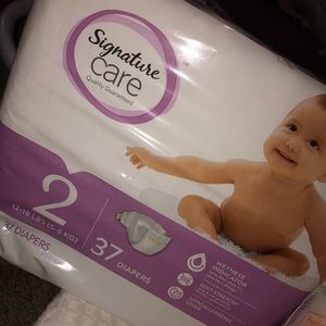 Signature care SIZE 2 months diapers